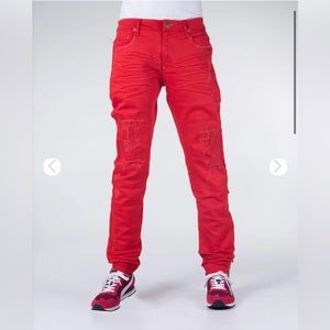 A.Tiziano Steve | Men's Distressed 5 Pocket Jean